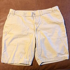 Patagonia Men's Khaki Organic Cotton Flat-Shorts